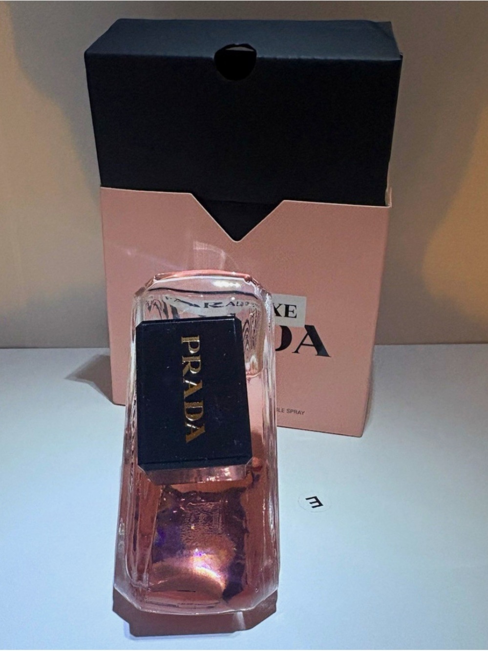 Prada Paradoxe Women Pink and Black Perfume Bottle